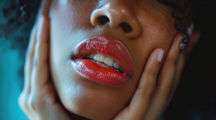 Dental Pain, Close-Up of a Person Holding Their Cheek in Toothache, Conveying the Distress of Dental Discomfort, Diverse Perspectives on Oral Pain