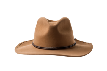 cowboy hat isolated on white