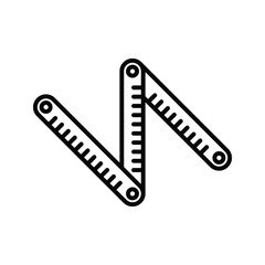 Ruler construction tools for building, carpentier, house, manufacture