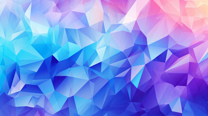 Obraz premium Abstract geometric background in blue and pink hues for creative designs