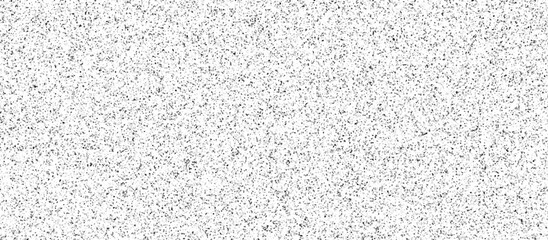 Obraz premium White granite terrazzo floor seamless pattern .concrete textured surface .Grain dots white wall background texture .stone granite black white background marble surface pattern. 