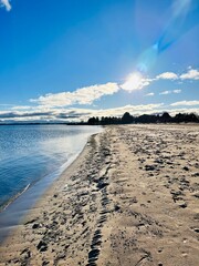 Lake Hurron Alpena county Michigan USA