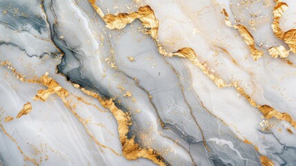 Marble Texture with Gold Veins