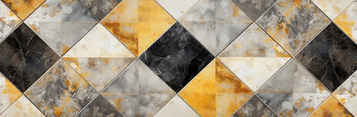 A detailed close-up displays the natural variations and textures of an old marble floor