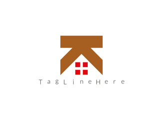 Creative K HOME  latter logo useful and unique latter