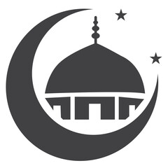 Mosque icon vector illustration eps 