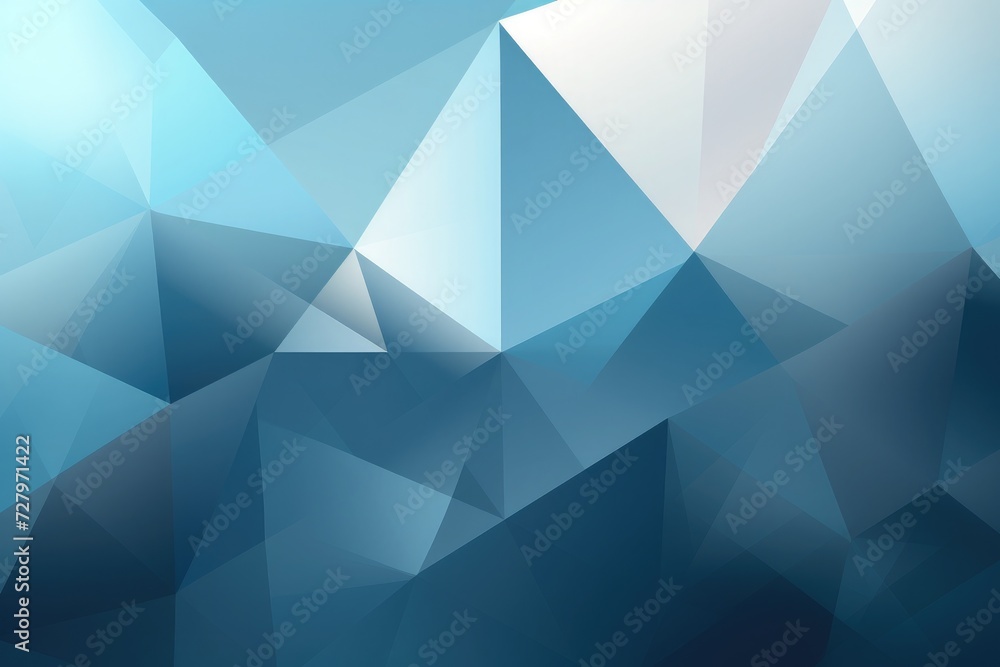 Poster abstract geometrical background made from random cubes