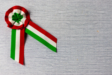 Hungarian tricolor cockade