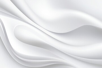 Obraz na płótnie Canvas Gentle Light Background with White Silk and Space for Your Design Element or Text