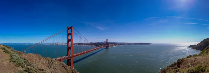 Cercles muraux Pont du Golden Gate Golden gate bridge