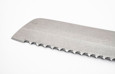 Messerklinge mit Wellenschliff