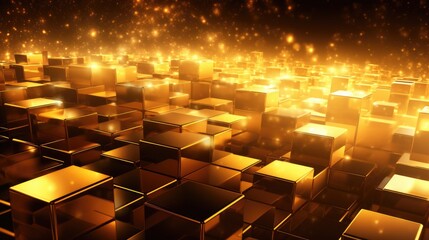 Gold background Wallpaper