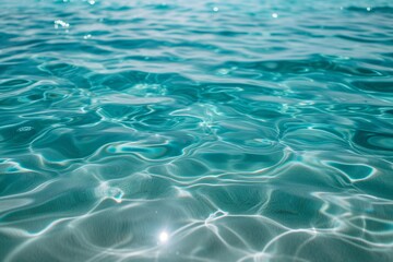 Fototapeta na wymiar Maldives sparkle, super realistic turquoise water close-up