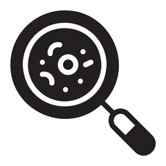 pollution glyph icon