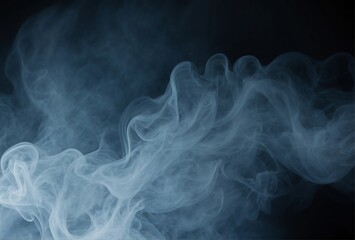 Texture background of blue grey hazy smoke