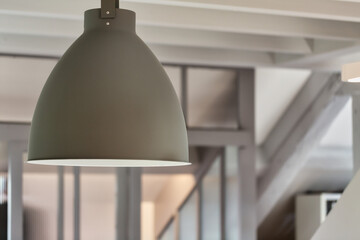 lamp on the ceiling