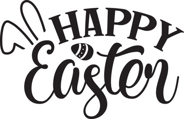 Easter Day SVG Design, Easter SVG Design, Easter Bunny, Easter Egg, Easter Vector	
