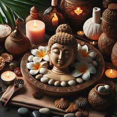 decorationasian massage spa natural organic beauty treatment