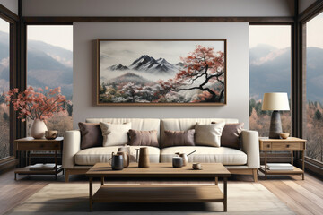 Let the artistry on your walls evoke a sense of calmness and connection with the wonders of the natural world.