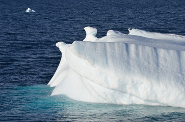 beautiful iceberg in polar regions Antartica