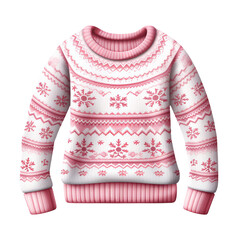 pink sweater