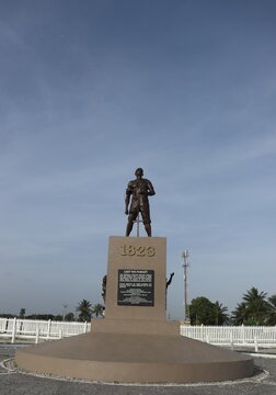 1823 Monument in Georgetown Guyana, South America
