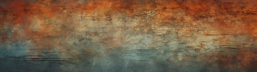 panoramic background banner wall with rustic effect