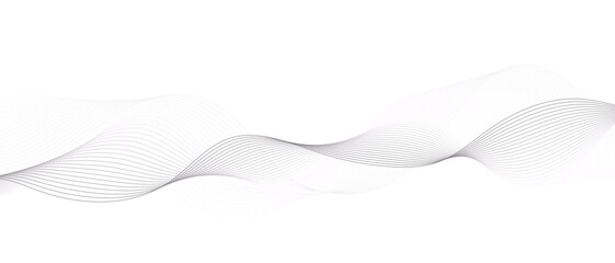 abstract background with waves. blend line background. abstract black wave on white background