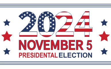 Presidential Elections Event Banner, background, card, poster design