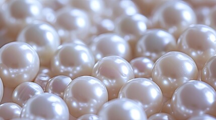 Shiny sparkle pearl jewelry beads wallpaper background