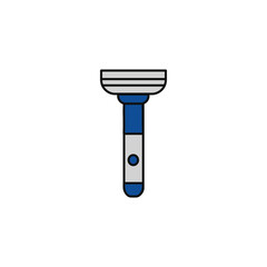 barber razor vector type icon