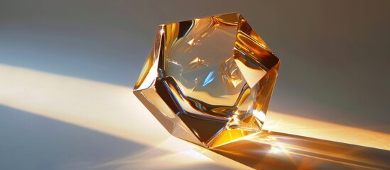 Transparent Pentagonal Prism: A Geometric Solid Delighting with its Transparent Pentagonal Prism Shape