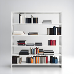 bookshelf with books