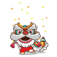 Lion dance