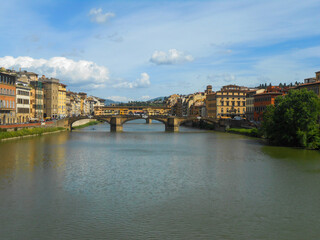 Fototapeta premium Ponte Santa Trinita, Firenze,