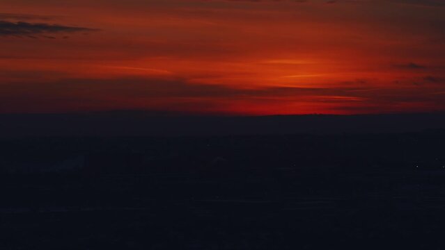 Red Sunset Timelapse