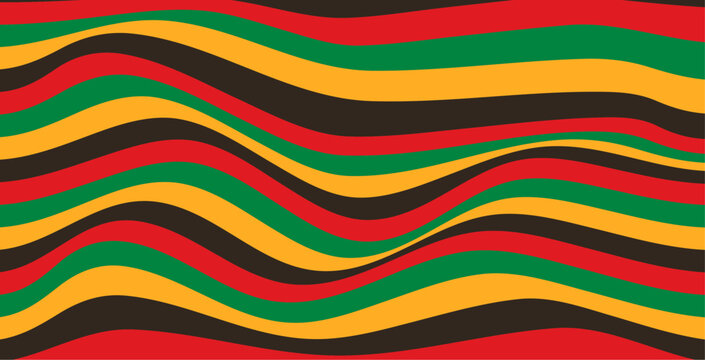 Black history month. February celebration. Freedom month banner. Annual American holiday. Vector illustration 