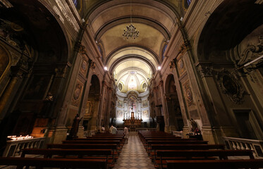 Obraz premium Iglesia de San Francisco de Paula, Génova, Italia