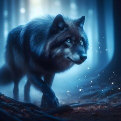 Enchanted Forest Wolf