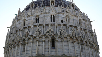 Obraz premium Baptisterio, Pisa, Italia