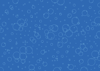 oap bubble background. soap bubbles bubbles on blue background