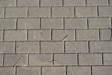 Fondo de baldosas de adoquín de una acera.