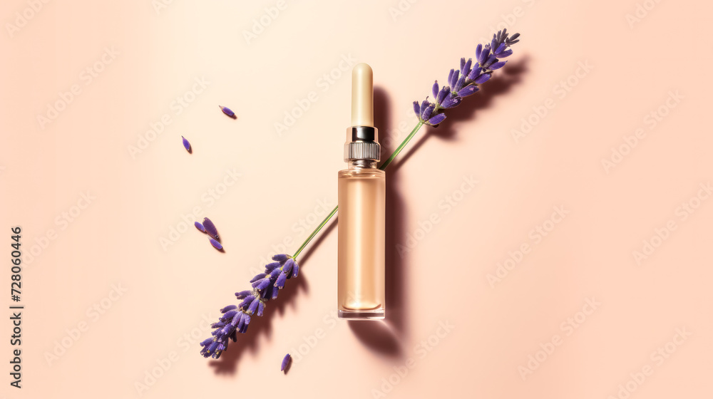 Poster dive into the world of aromatherapy with a captivating image of essential oil bottles, complemented 