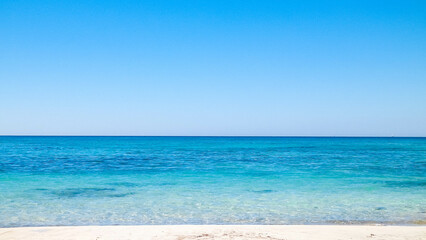 Beach in Vada, Italy.