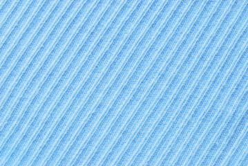 Light blue soft ribbed jersey fabric texture as background