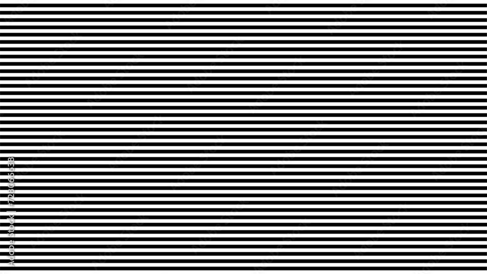 Poster black and white monochrome horizontal stripes pattern. simple design for background. uniform lines i