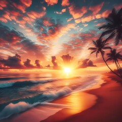 Photo of Sunrise Tranquility on the Beach
