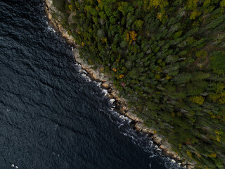 Kanadische Uferlandschaft