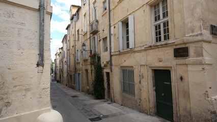 Fototapeta na wymiar Centro Histórico de Montpellier, Francia
