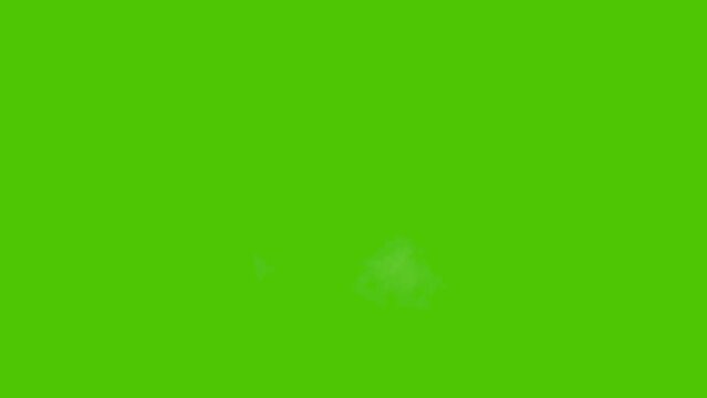 2D FX Cartoon SMOKE explosion Elements motion graphics hand-drawn animations of cartoon smoke effects on green screen. Alpha channel included .4K video. Transition.
